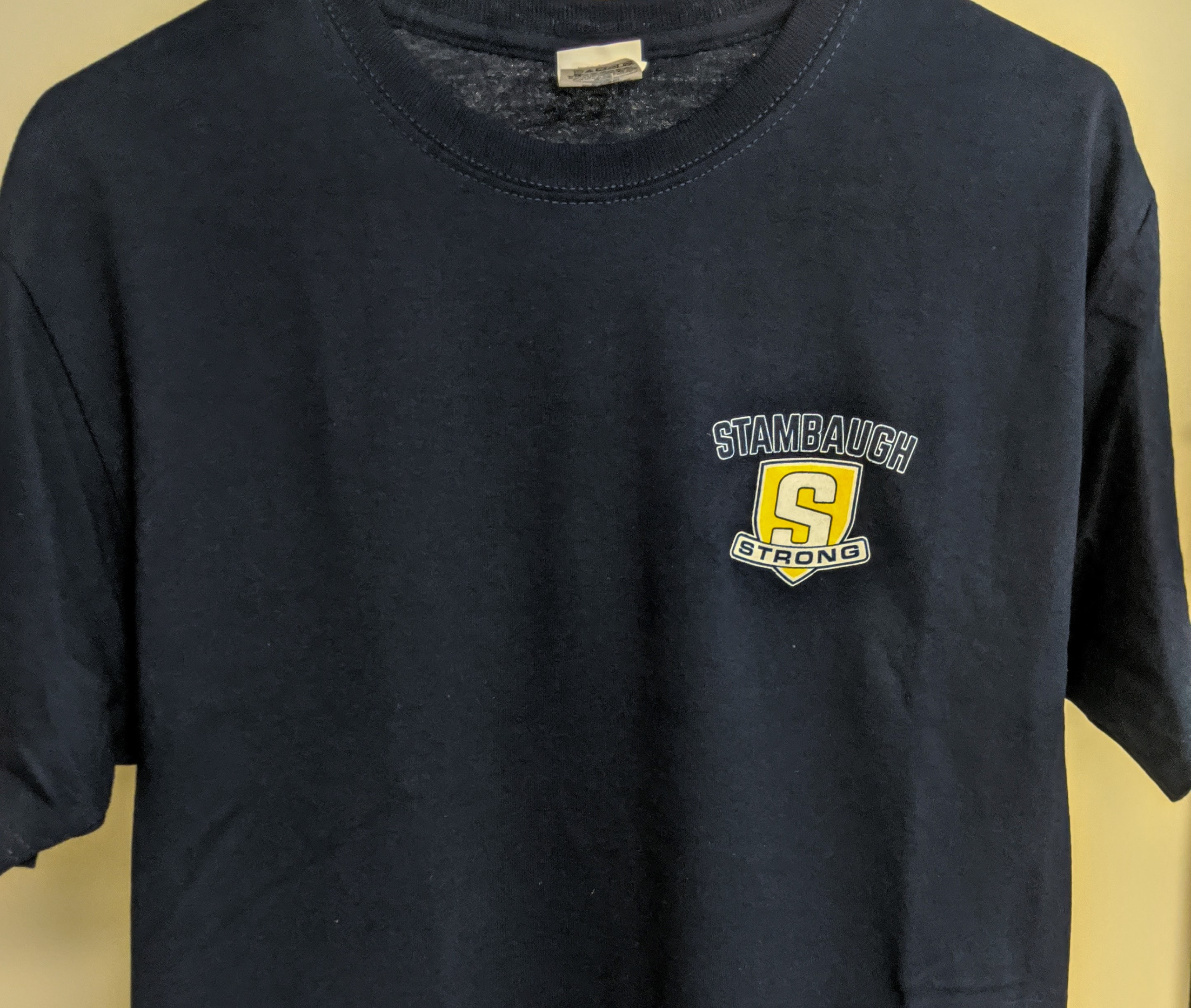 Navy Shirt - Short Sleeved | Stambaugh Logo School T-Shirts